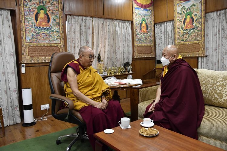 His Holiness meets Dalai Lama today in Dharamsala.