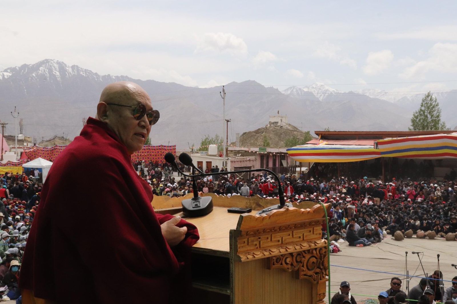 His Holiness attends Buddha Purnima Event in UT Ladakh.