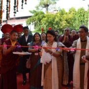 Inaugurates CIBS Drikung Gonpa School