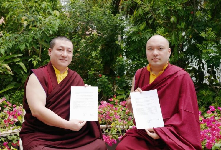 Appreciation Letter from H.H. Drikung Kyabgon Chetsang